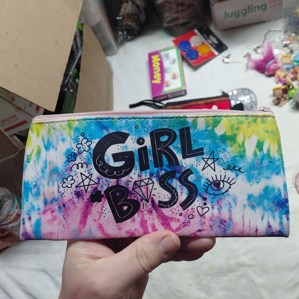 Adore Multicolor 'Girl Boss' Clutch